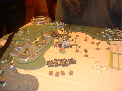 The situation at the end of Turn 2